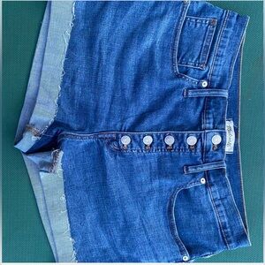 Madewell: High-Rise denim shorts LIKE.NEW
                 Style# k5970
Size: 30